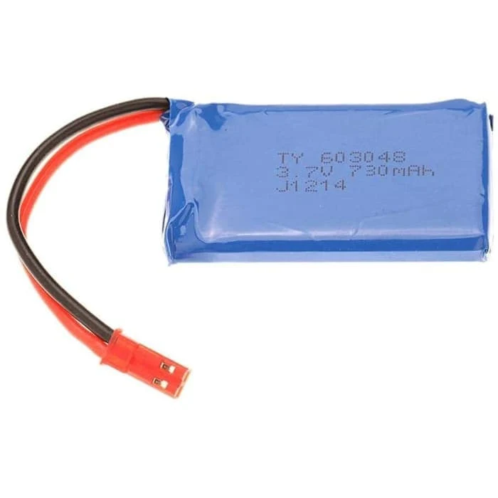 3,7V 730mAh baterie nabíječka pro Wltoys V686G YUNIQUE GREEN-CLEAN-POWER