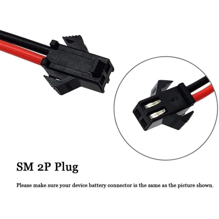 4,8V AA baterie, 2400mAh dobíjecí Ni-MH baterie, SM 2P zástrčka pro HY800 F1 F3 RC člun RC sběrnice s SM 2P USB nabíjecím...