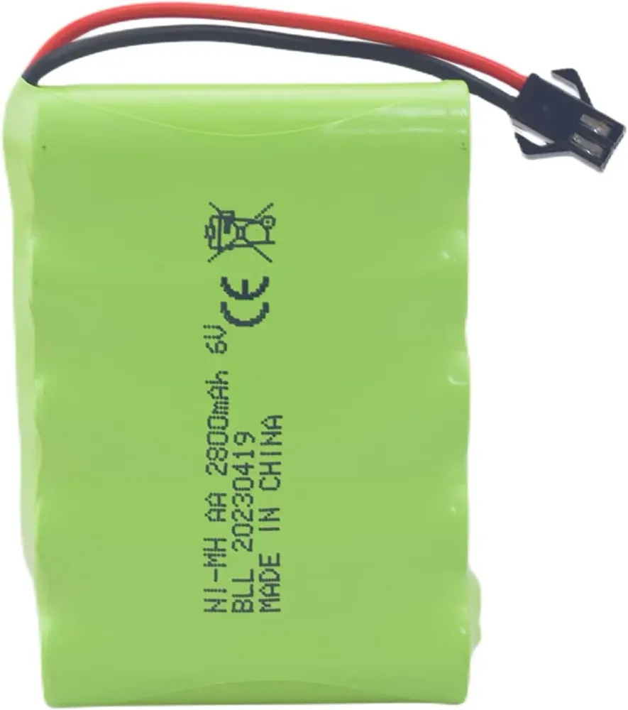 4,8V AA baterie, 2400mAh dobíjecí Ni-MH baterie, SM 2P zástrčka pro HY800 F1 F3 RC člun RC sběrnice s SM 2P USB nabíjecím...