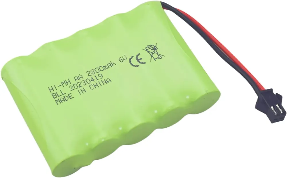 4,8V AA baterie, 2400mAh dobíjecí Ni-MH baterie, SM 2P zástrčka pro HY800 F1 F3 RC člun RC sběrnice s SM 2P USB nabíjecím...