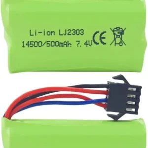4,8V AA baterie, 2400mAh dobíjecí Ni-MH baterie, SM 2P zástrčka pro HY800 F1 F3 RC člun RC sběrnice s SM 2P USB nabíjecím...