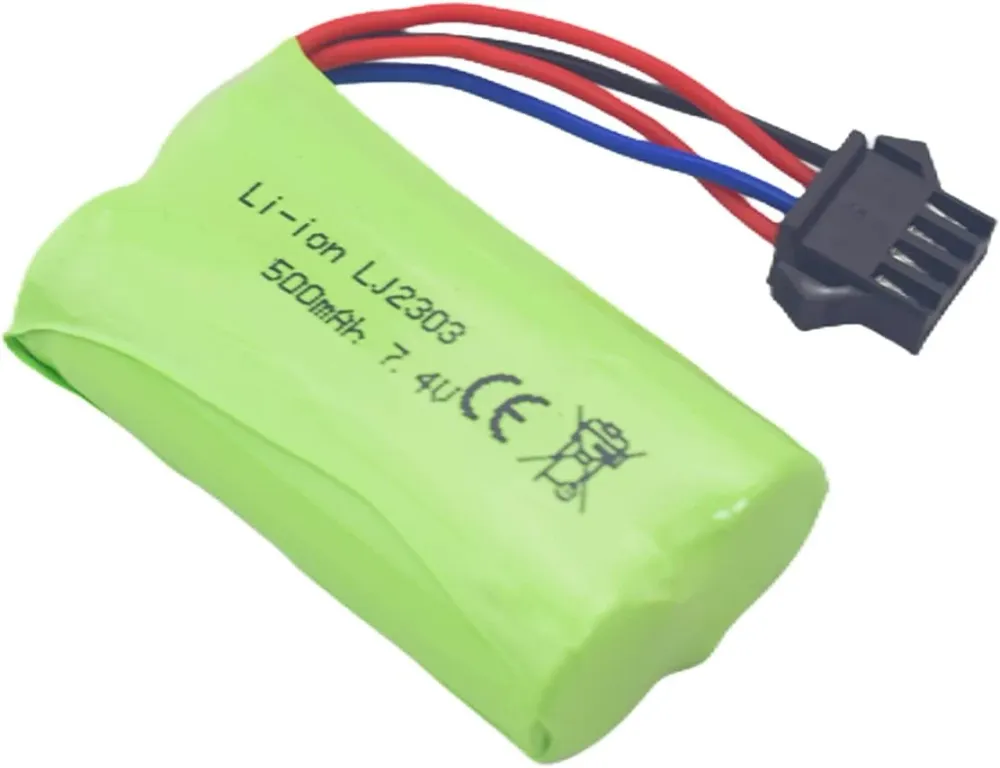 4,8V AA baterie, 2400mAh dobíjecí Ni-MH baterie, SM 2P zástrčka pro HY800 F1 F3 RC člun RC sběrnice s SM 2P USB nabíjecím...