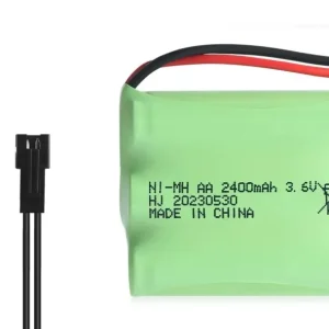 4,8V AA baterie, 2400mAh dobíjecí Ni-MH baterie, SM 2P zástrčka pro HY800 F1 F3 RC člun RC sběrnice s SM 2P USB nabíjecím...