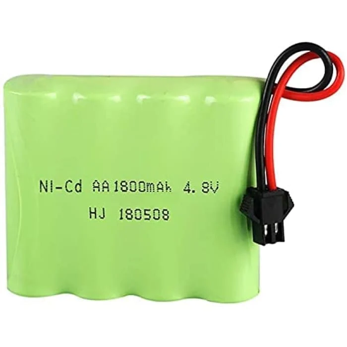 4,8V Ni-CD 1800mAh dobíjecí baterie pro dálkové ovládání do auta YUNIQUE GREEN-CLEAN-POWER