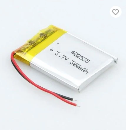 502035 Dobíjecí Lipo baterie (3,7V, 300mAh Lipo) pro Bluetooth sluchátka, chytré hodinky, POS, lékařské nástroje další pře...