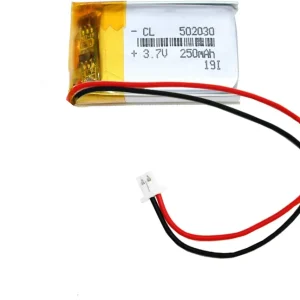 502035 Dobíjecí Lipo baterie (3,7V, 300mAh Lipo) pro Bluetooth sluchátka, chytré hodinky, POS, lékařské nástroje další pře...