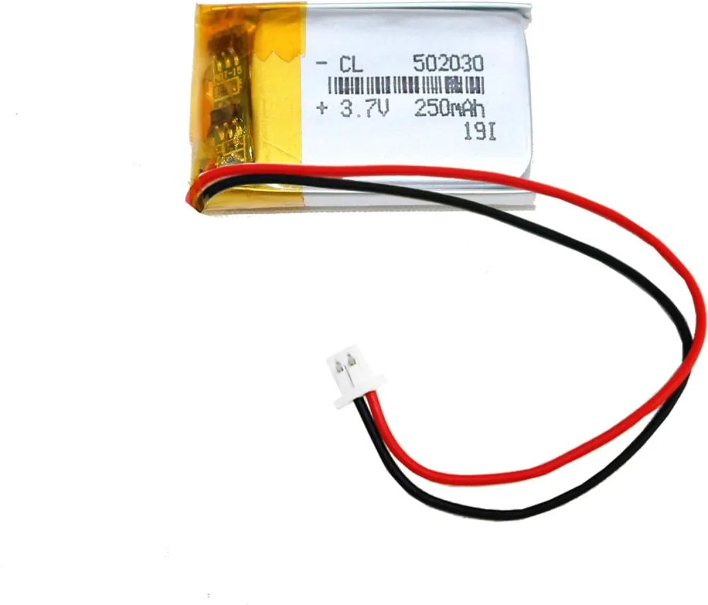 502035 Dobíjecí Lipo baterie (3,7V, 300mAh Lipo) pro Bluetooth sluchátka, chytré hodinky, POS, lékařské nástroje další pře...