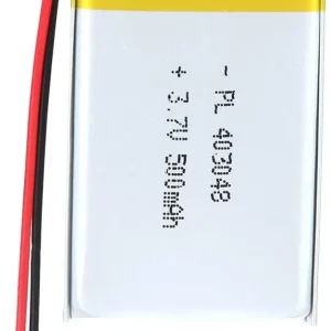 902030 dobíjecí baterie Lipo (3,7V, 500mAh Lipo) pro přenosný telefon video mp3 mp4 LED světlo YUNIQUE GREEN-CLEAN-POWER