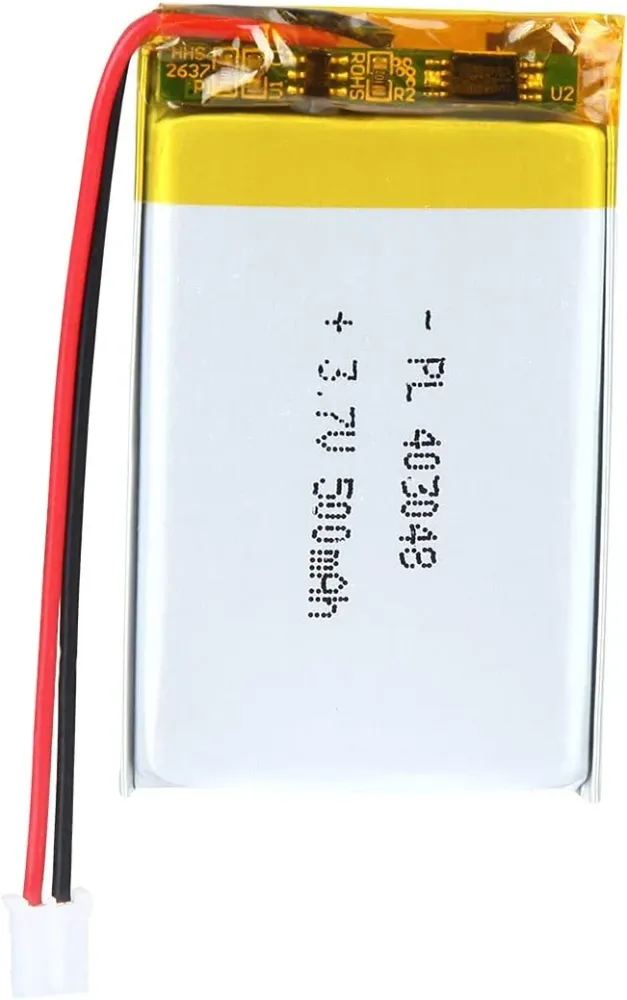 902030 dobíjecí baterie Lipo (3,7V, 500mAh Lipo) pro přenosný telefon video mp3 mp4 LED světlo YUNIQUE GREEN-CLEAN-POWER