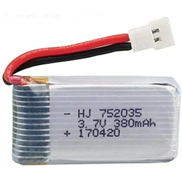 Adaptér nabíječky 5v1 + 5 x 3,7V 380mAh 25C lithiové baterie pro Tera Mini Quadcopter Hubsan X4 H107C H107D YUNIQUE GREEN-...
