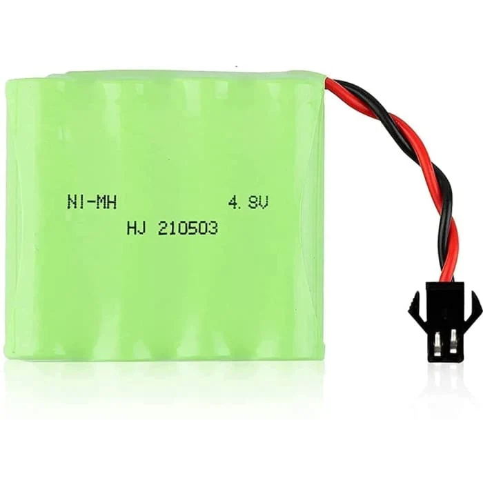 Dobíjecí 4,8V Ni-MH 1200mAh baterie pro dálkové ovládání do auta YUNIQUE GREEN-CLEAN-POWER