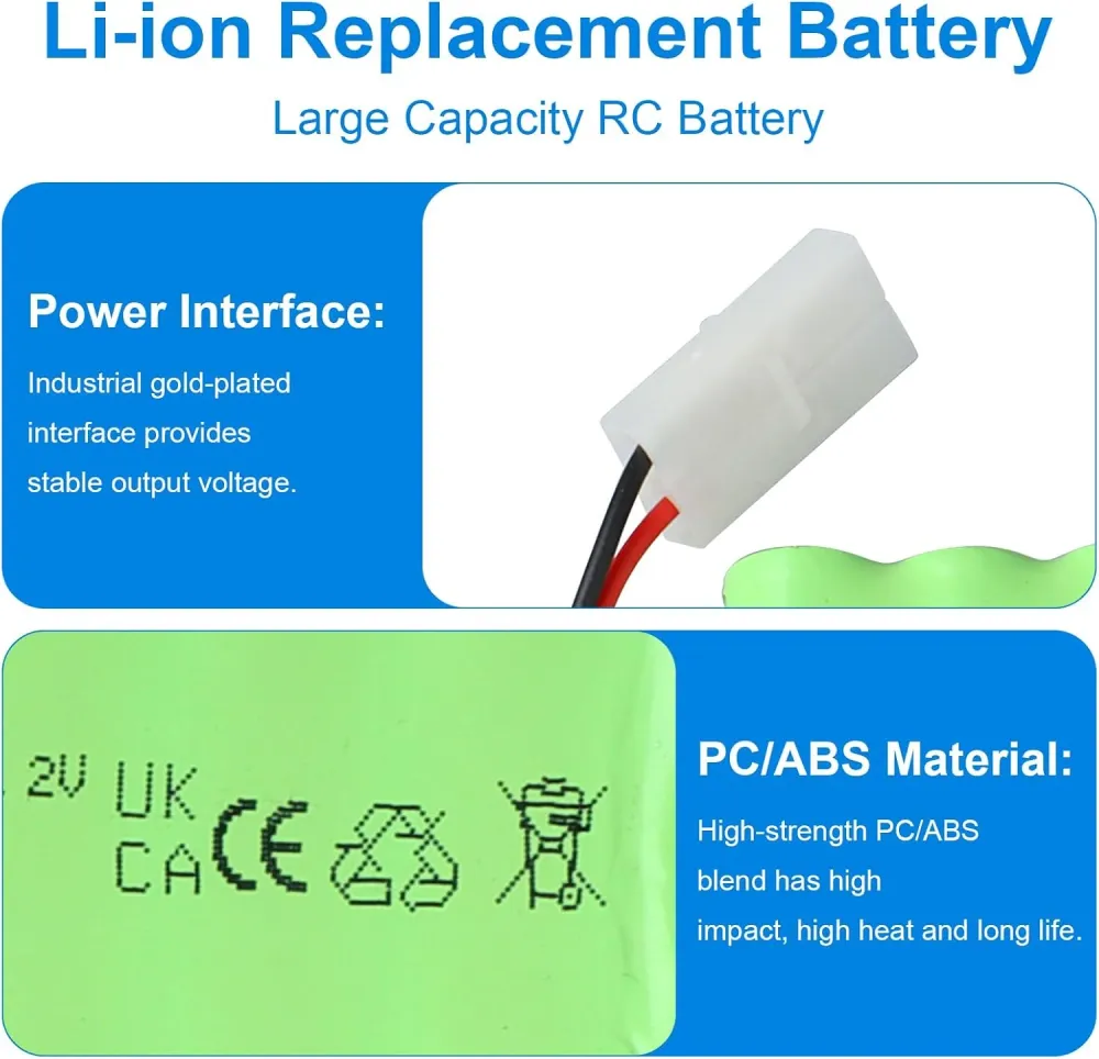Dobíjecí baterie Lipo (7,4V 1200mAh) pro kvadrokoptéru MJX X101 YUNIQUE GREEN-CLEAN-POWER