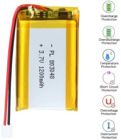 Dobíjecí Lipo baterie (3,7V, 1200mAh Lipo) pro RC drony Quadcopter Syma X5SC X5SW YUNIQUE GREEN-CLEAN-POWER