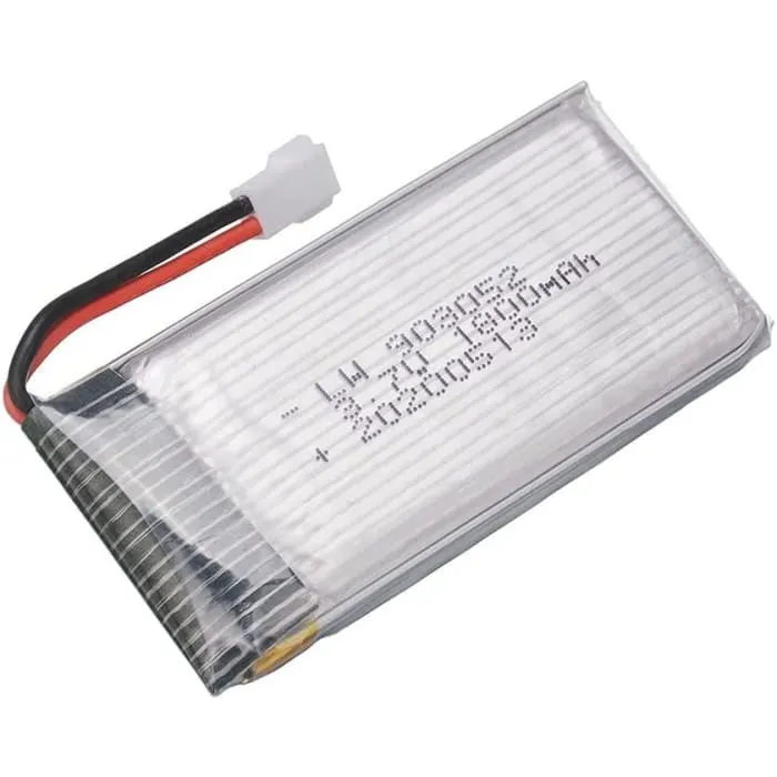 Dobíjecí Lipo baterie (3,7V, 1800mAh Lipo) pro RC kvadrokoptérové drony KY601S SYMA X5 X5S X5C X5SC X5SH X5SW M18 H5P YU...