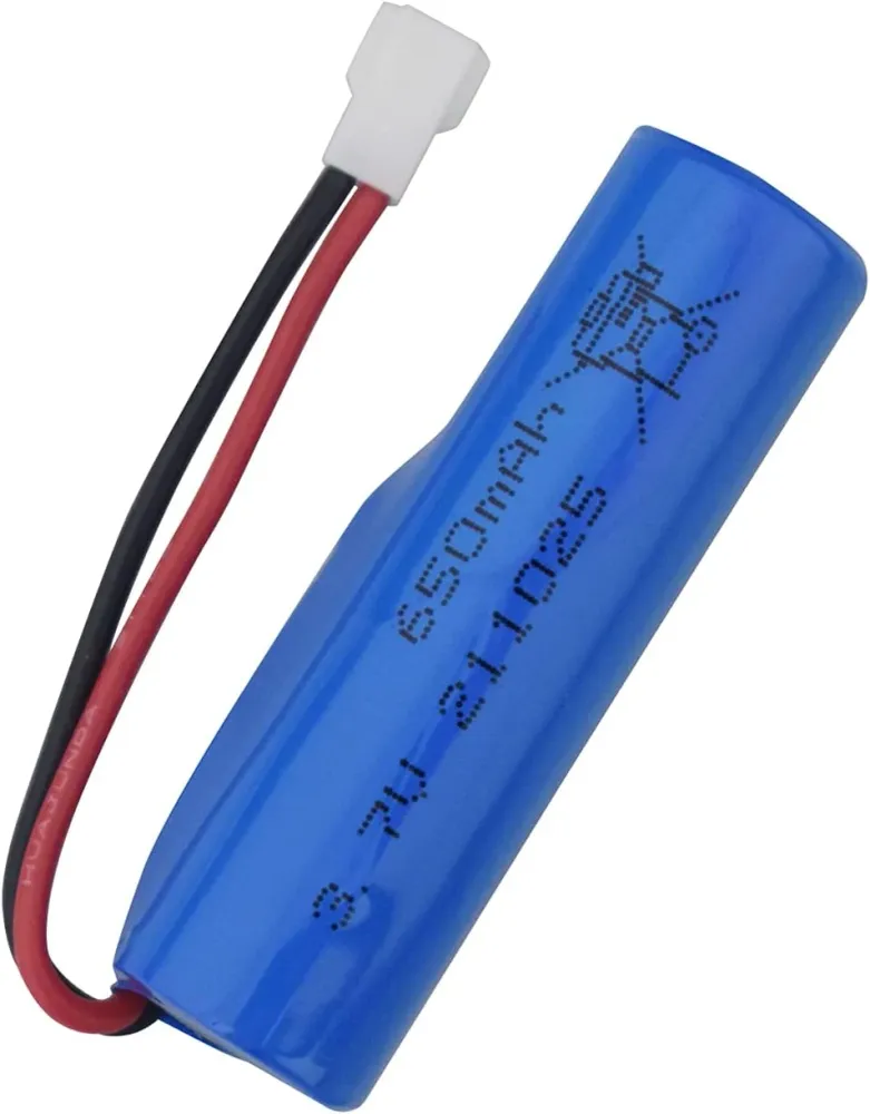 1 kus 3,7V 650mAh lithiová baterie pro lodě na dálkové ovládání SYMA Q9 H126 H131 H118 RH701 YUNIQUE GREEN-CLEAN-POWER