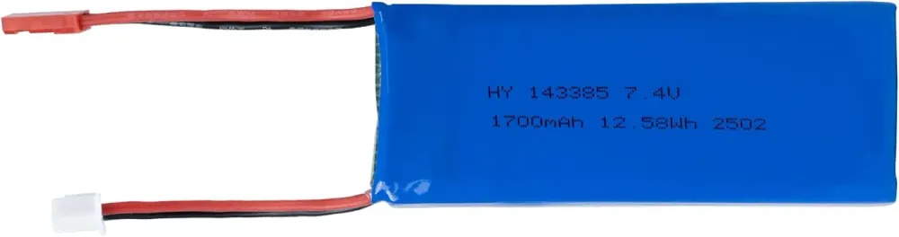 1 kus 7,4V 1700mAh lithiová baterie kompatibilní s vysokorychlostními RC auty 4WD - modely 9200 9200E 9202E YUNIQUE GREEN-...