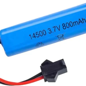 1 kus Vysoce výkonná záložní dobíjecí baterie - lithium-iontová 3,7 V 800 mAh s konektorem SM-2P, kompatibilní s modelem C...