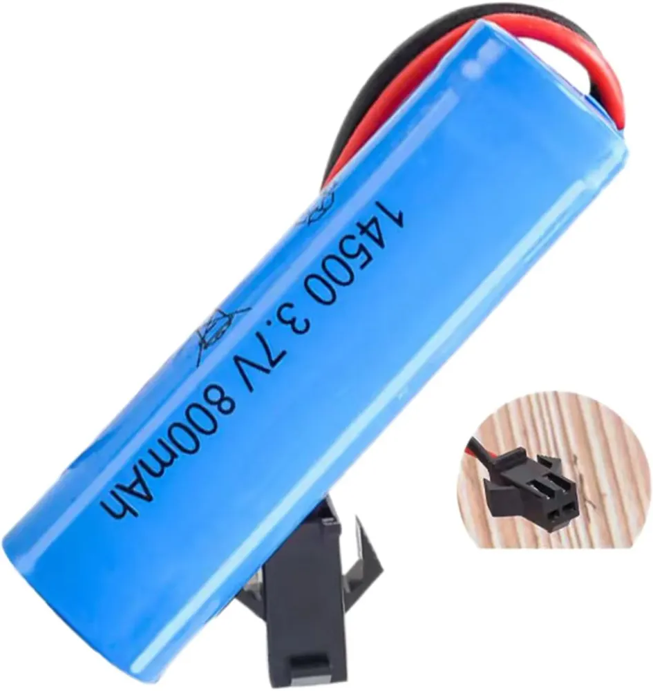1 kus Vysoce výkonná záložní dobíjecí baterie - lithium-iontová 3,7 V 800 mAh s konektorem SM-2P, kompatibilní s modelem C...