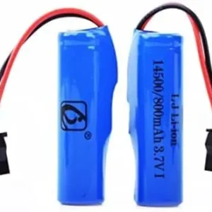 2 kusy 3,7V 800mAh lithium-iontových baterií s konektorem SM-2P, kompatibilní s modelem C2 D828 YUNIQUE GREEN-CLEAN-POWER