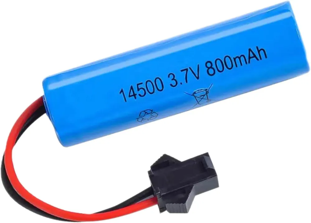 2 kusy 3,7V 800mAh lithium-iontových baterií s konektorem SM-2P, kompatibilní s modelem C2 D828 YUNIQUE GREEN-CLEAN-POWER