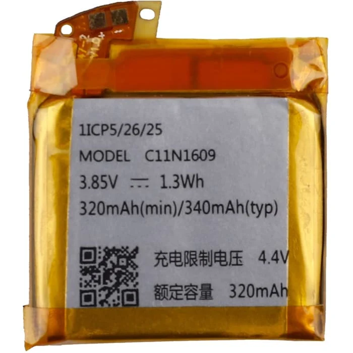 Náhradní baterie ASUS ZenWatch 3 (WI503Q) Smartwatch C11N1609 se sadou YUNIQUE GREEN-CLEAN-POWER