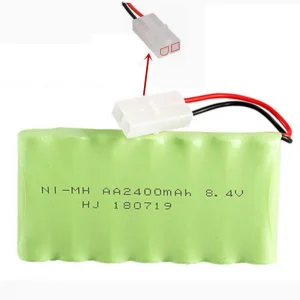 6V Ni-Mh 2400 mAh dobíjecí baterie pro dálkové ovládání do auta + USB nabíjecí kabel YUNIQUE GREEN-CLEAN-POWER