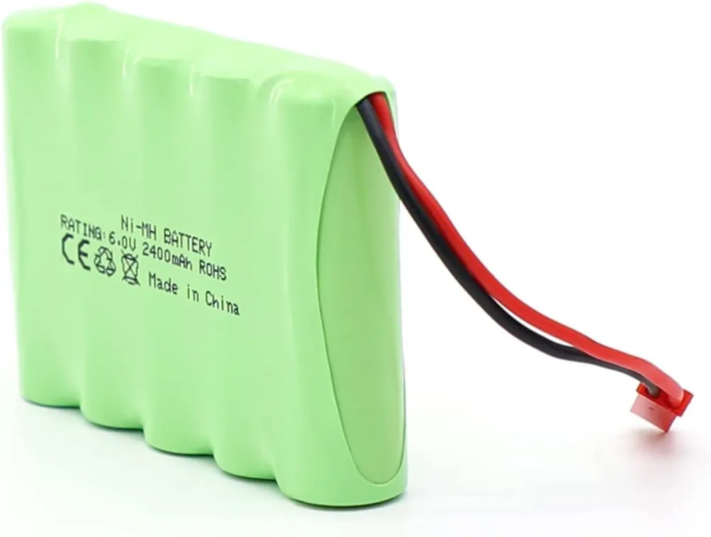 6V Ni-Mh 2400 mAh dobíjecí baterie pro dálkové ovládání do auta + USB nabíjecí kabel YUNIQUE GREEN-CLEAN-POWER