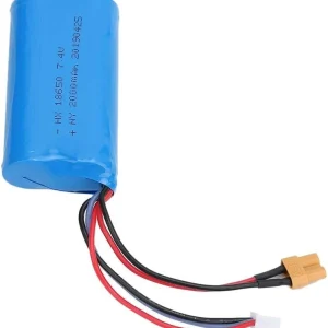 XT30 7.4V 2000mAh 2S LiPo baterie pro HUINA - vysokokapacitní RC příslušenství YUNIQUE GREEN-CLEAN-POWER