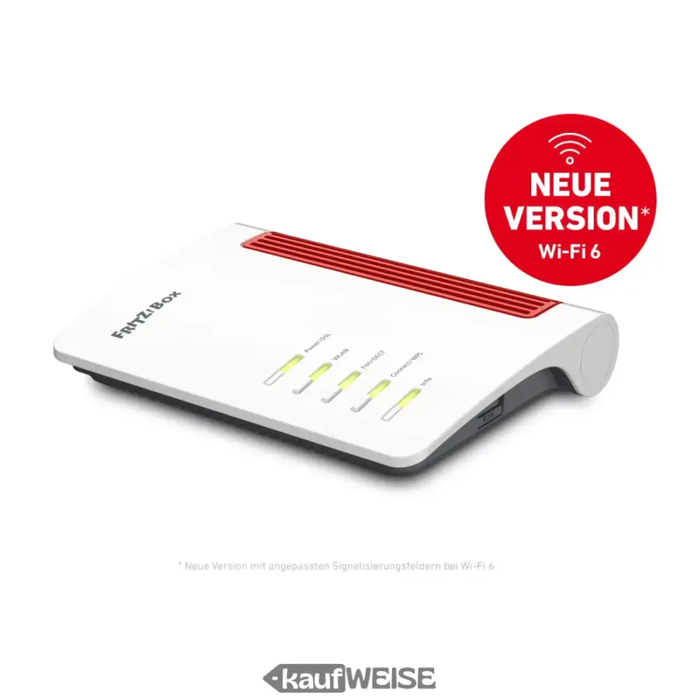 FRITZ!Box 7530 AX DSL router – WiFi 6, Mesh VDSL