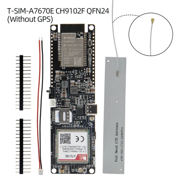 LILYGO T-A7670E R2 bezdrátový modul