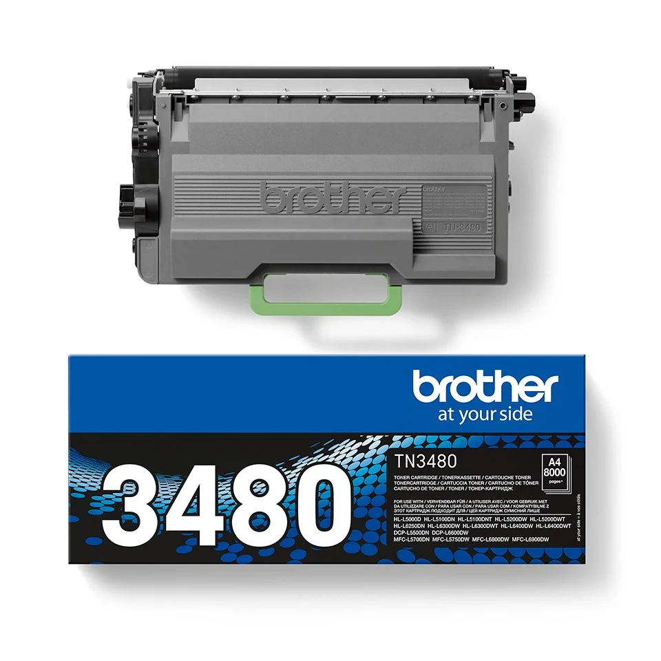 TN-3480 TONER 8000PAGES BROTHER - CONSUMABLES INK EUR