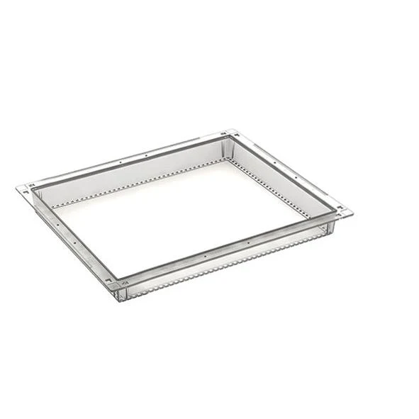 Novocal PC module transparent Divisible Dimensions: 400 x 300 x 50 mm (BXTXH) including pull-out stops | Pack (1 piece)