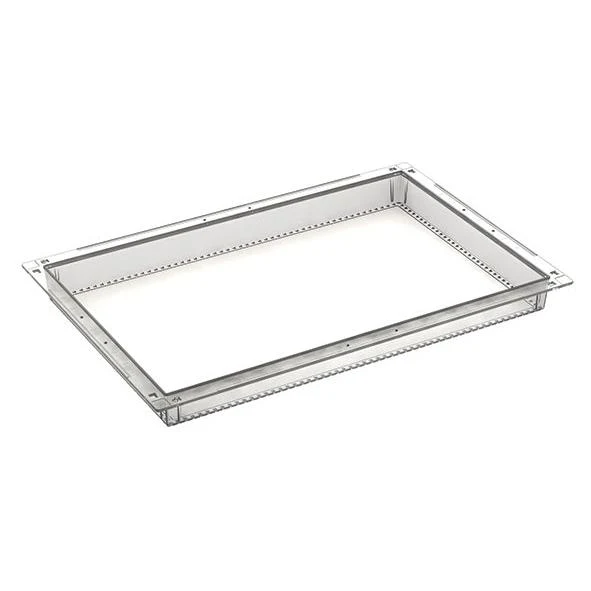 Novocal PC module Transparent Divisions Dimensions: 600 x 400 x 50 mm (BXTXH) including pull-out stops | Pack (1 piece)