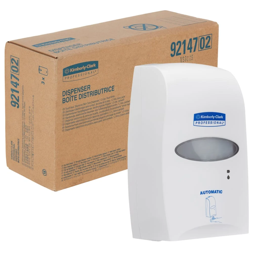 Kimberly -Clark Professional ™ Distribuitor electronic de îngrijire pielii, livrare fără contact - casetă / alb /1.2 LTR -...
