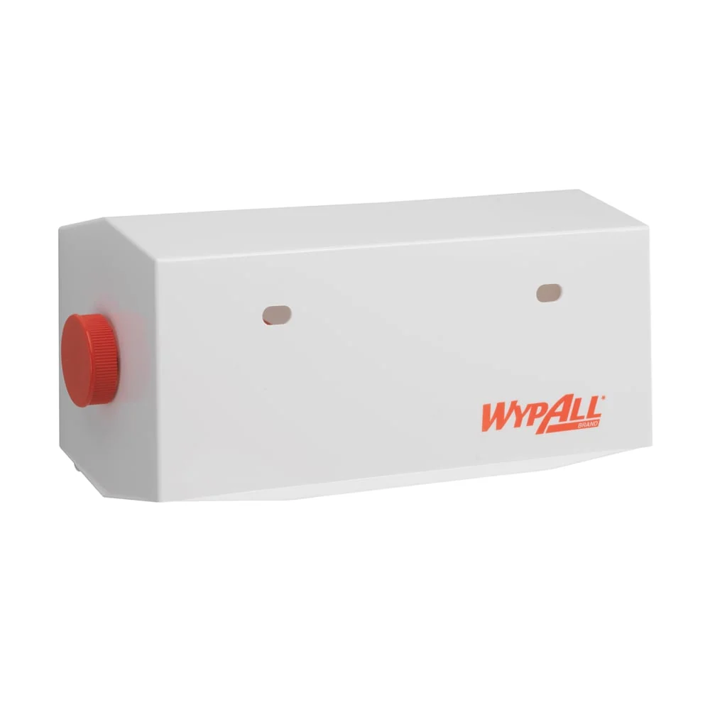 Doador de limpeza do Wypall® - pequenos rolos / branco / 25 cm - 1 dispensador | Papelão (1 doador) from Taiwan