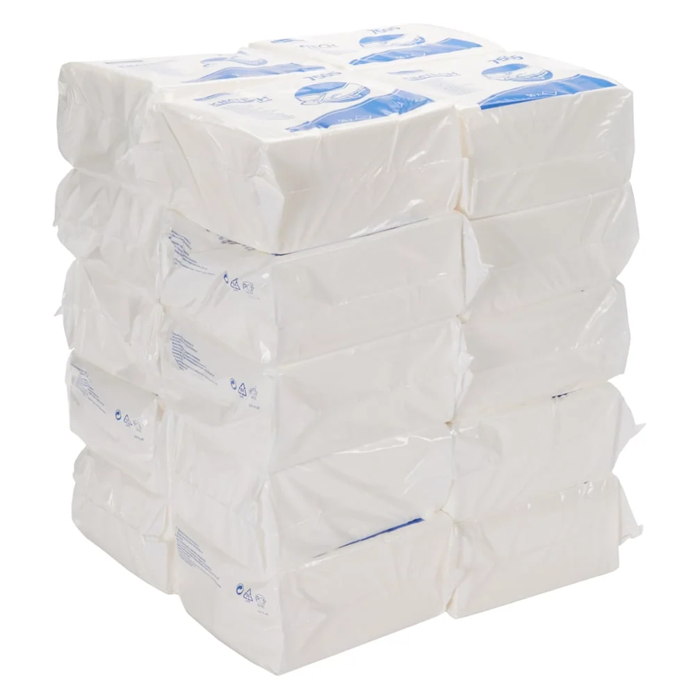 Kimtech® Absorvent Care Panos - Branco - 20 sacos x 50 folhas | Papelão (20 sacolas) Shock Resistant