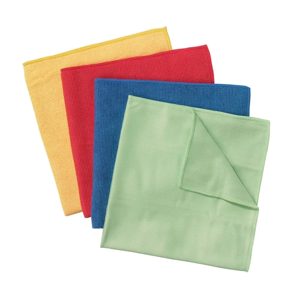 Panos de microfibras wypall® - pano plano / 40 x 40 cm - 100-Pack Bulk Blue