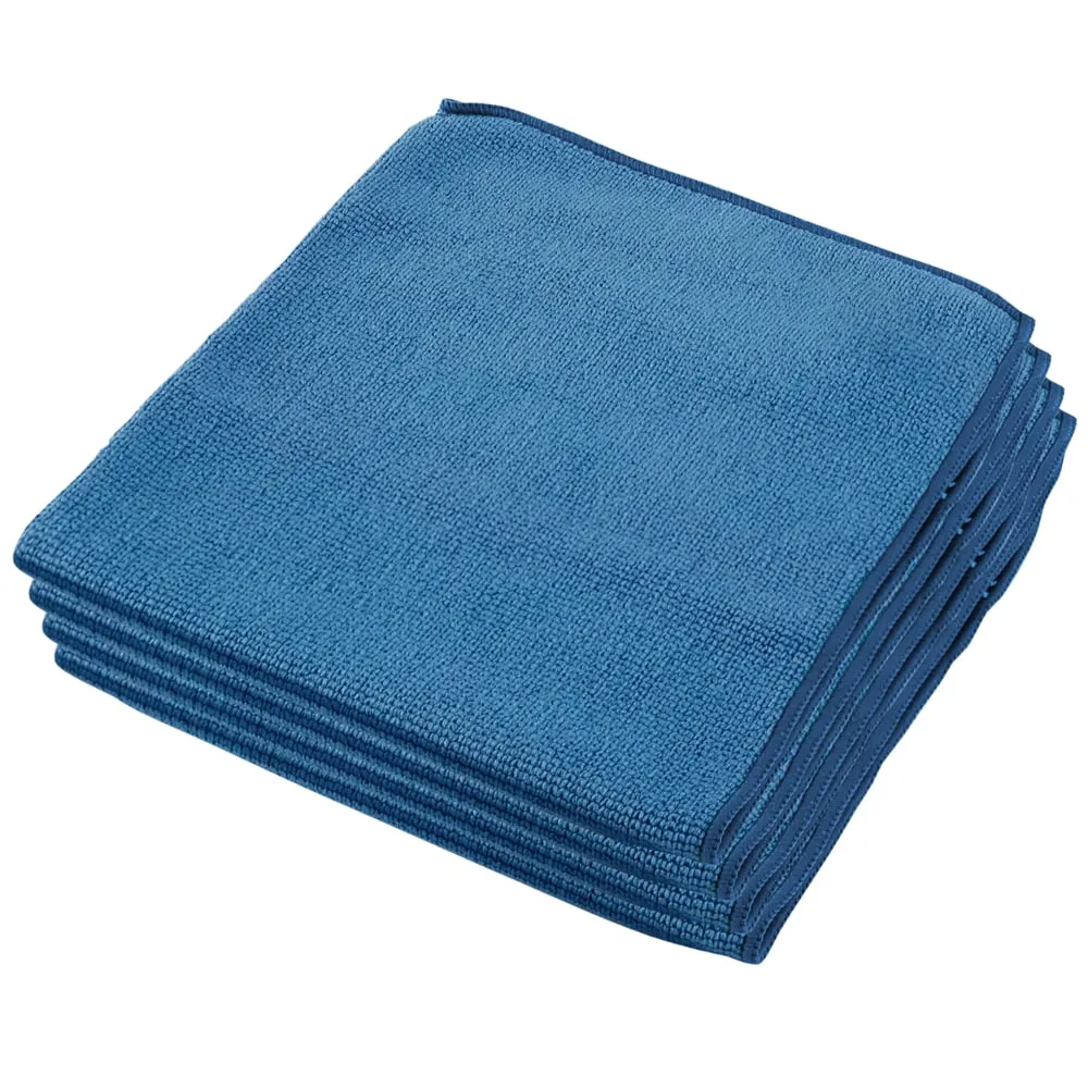 Panos de microfibras wypall® - pano plano / 40 x 40 cm - 100-Pack Bulk Blue
