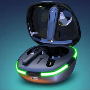 Trådlösa Bluetooth Hörlurar - Premium Noise Cancelling Headset med Mikrofon & HiFi Stereo Sound - Sport Earbuds för iPhone...