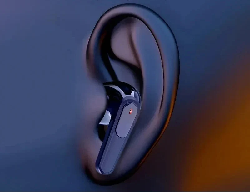 Trådlösa Bluetooth Hörlurar - Premium Noise Cancelling Headset med Mikrofon & HiFi Stereo Sound - Sport Earbuds för iPhone...