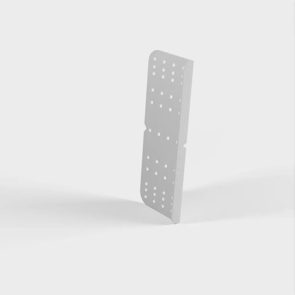 Ikea Bohrschablone / Boringsguide til 160mm Hullafstand Hvid