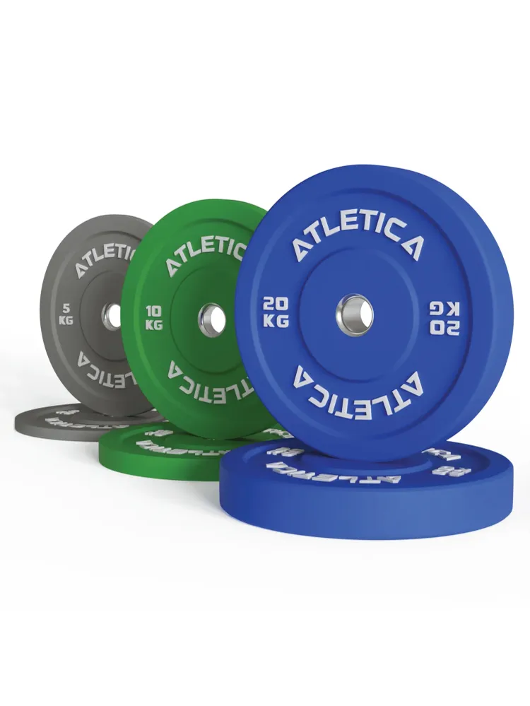 Sada barevných bumper kotoučů | 70 kg