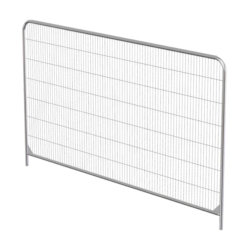 Sada stavebního plotu -Standard- 105m (panely se zaobleným horním okrajem)