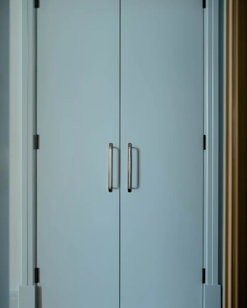 Full Extension Kilburn Cabinet Handle Medium - Polished Nickel