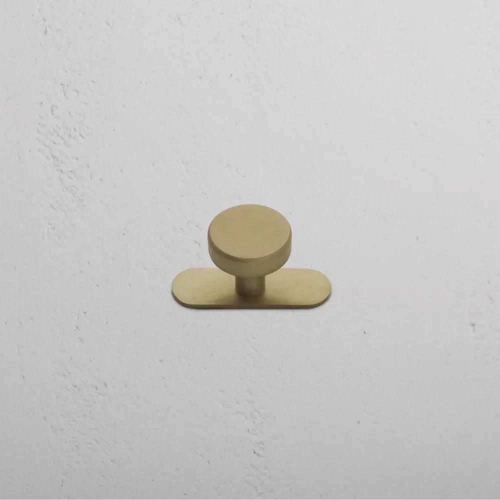 Kilburn Cabinet Knob Medium - Antique Zlatý kov