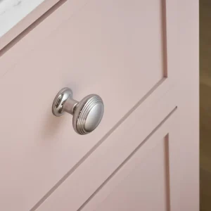 Self-Closing Barlow Cabinet Knob Medium - Polished Nickel