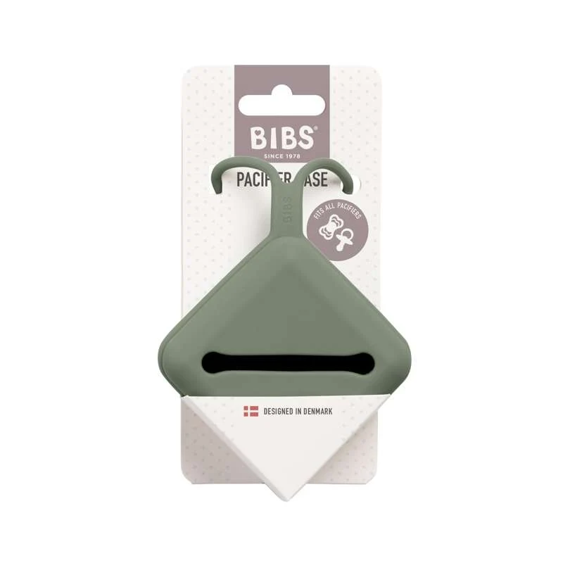 BIBS Accessories Pacifier Case - Silikone - Sutteboks m. Plads til 3 Sutter - Pine Cable Management Straps