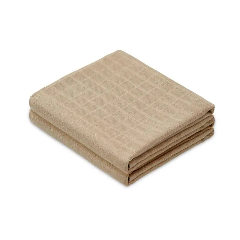 Cam Cam Copenhagen Stofble - 2-pak - GOTS - Latte