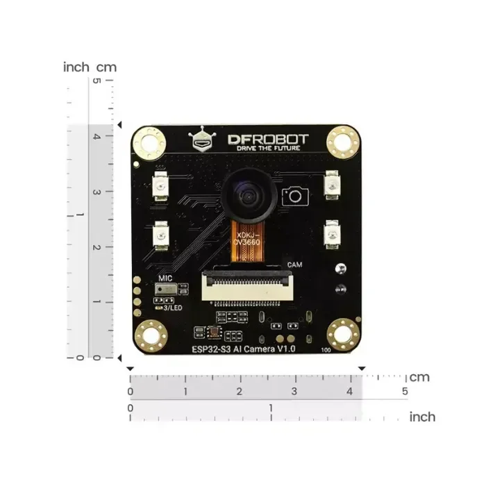 DFRobot ESP32-S3 AI kamerový modul | Edge AI, noční vidění, hlas ChatGPT