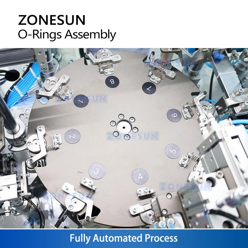 ZONESUN ZS-J0A02 Fully Automatic O-Ring Assembly & Sealing Machine Automatic Seal Applicator